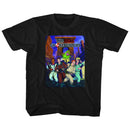 THE REAL GHOSTBUSTERS POSTER ISH TODDLER 2T T-Shirt in Black