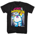 The Real Ghostbusters Marshmallow Attacks Adult T-Shirts