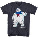The Real Ghostbusters Mr Stay Puft 2 Adult T-Shirts