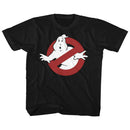 THE REAL GHOSTBUSTERS SYMBOL TODDLER 2T T-Shirt in Black