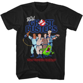 THE REAL GHOSTBUSTERS GROUP3 S T-Shirt in Black