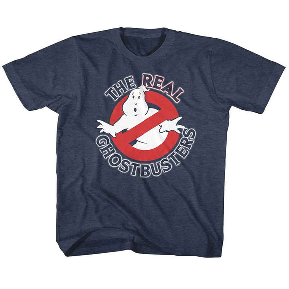 THE REAL GHOSTBUSTERS REALGB TODDLER 2T T-Shirt in Vintage NAVY