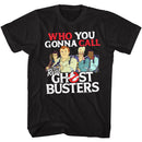 THE REAL GHOSTBUSTERS CALL EM S T-Shirt in Black