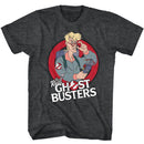 THE REAL GHOSTBUSTERS EGON S T-Shirt in Black Heather