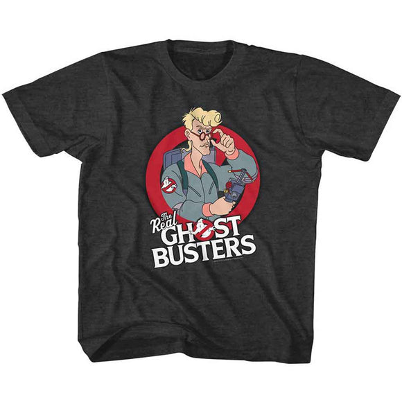 THE REAL GHOSTBUSTERS EGON TODDLER 2T T-Shirt in Vintage Smoke