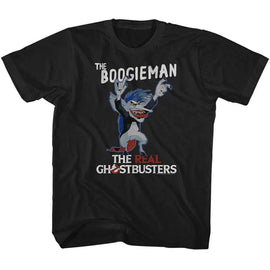 THE REAL GHOSTBUSTERS THE BOOGEYMAN TODDLER 2T T-Shirt in Black