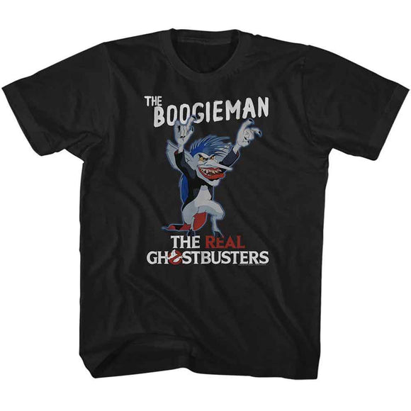 THE REAL GHOSTBUSTERS THE BOOGEYMAN TODDLER 2T T-Shirt in Black