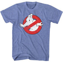 THE REAL GHOSTBUSTERS LOGO S T-Shirt in Light BLUE Heather