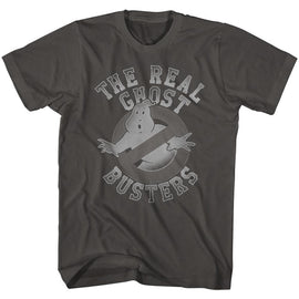 THE REAL GHOSTBUSTERS TONAL GHOST SYMBOL S T-Shirt in Smoke