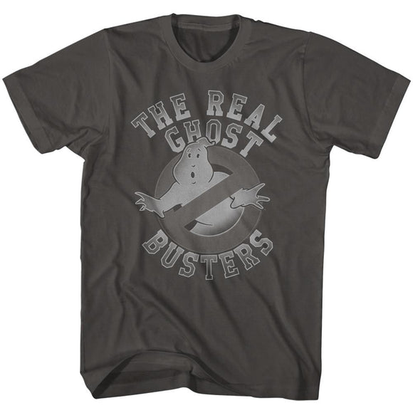 THE REAL GHOSTBUSTERS TONAL GHOST SYMBOL S T-Shirt in Smoke