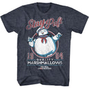 THE REAL GHOSTBUSTERS STAYPUFT S T-Shirt in NAVY Heather
