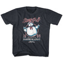 THE REAL GHOSTBUSTERS STAY PUFT 2 YOUTH XS 5 6 T-Shirt in Vintage NAVY