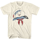 THE REAL GHOSTBUSTERS STAY PUFT HEAD S T-Shirt in Natural