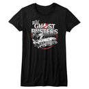 THE REAL GHOSTBUSTERS THE CAR LADIES S T-Shirt in Black