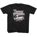 THE REAL GHOSTBUSTERS THE CAR TODDLER 2T T-Shirt in Black