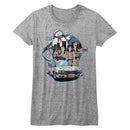 THE REAL GHOSTBUSTERS BUSTIN BUDDIES LADIES S T-Shirt in Athletic Heather