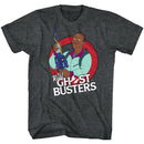 THE REAL GHOSTBUSTERS WINSTON S T-Shirt in Black Heather