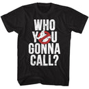THE REAL GHOSTBUSTERS GONNA CALL S T-Shirt in Black