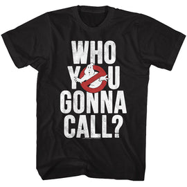 THE REAL GHOSTBUSTERS GONNA CALL S T-Shirt in Black