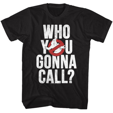 THE REAL GHOSTBUSTERS GONNA CALL S T-Shirt in Black