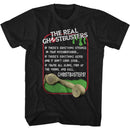 THE REAL GHOSTBUSTERS SOMETHING STRANGE S T-Shirt in Black