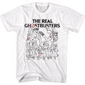 The Real Ghostbusters Line Art Adult T-Shirts