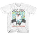 THE REAL GHOSTBUSTERS REAL GHOSTBUSTERS RGB STAY PUFT AND BUSTERS T-Shirt in White