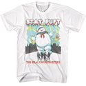 The Real Ghostbusters Rgb Stay Puft And Busters Adult T-Shirts