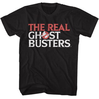 The Real Ghostbusters Rgb Logo Adult T-Shirts
