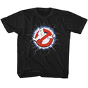 The Real Ghostbusters Rgb Lightning And Logo Toddler T-Shirts