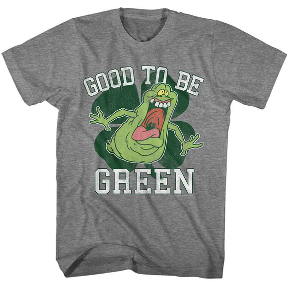 THE REAL GHOSTBUSTERS REAL GHOSTBUSTERS RGB GOOD TO BE GREEN S T-Shirt in Graphite Heather