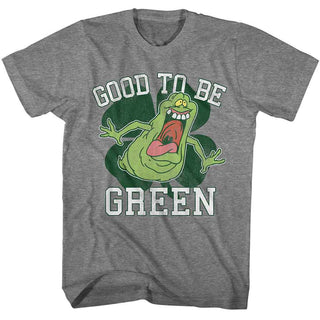 The Real Ghostbusters Rgb Good To Be Green Adult T-Shirts