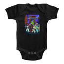 THE REAL GHOSTBUSTERS POSTER ISH INFANT 6M T-Shirt in Black