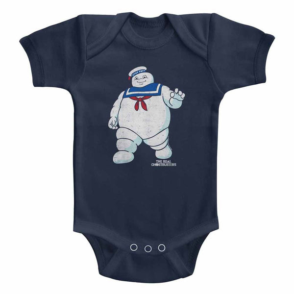 The Real Ghostbusters Mr Stay Puft 2 Infant Baby One-Pieces