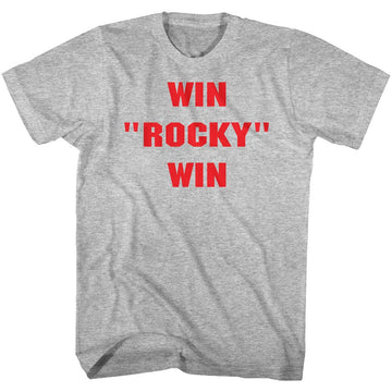 ROCKY WIN S T-Shirt in GRAY Heather