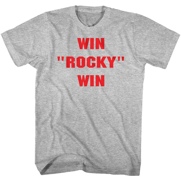 ROCKY WIN S T-Shirt in GRAY Heather