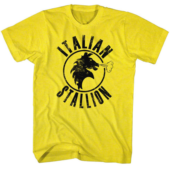 ROCKY ITALIAN STALLION S T-Shirt in Yellow