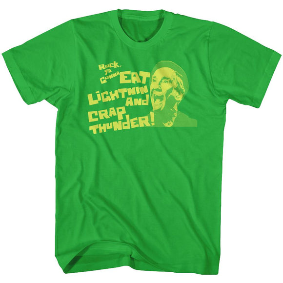 ROCKY EAT LIGHTNING S T-Shirt in Kelly