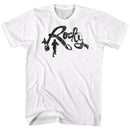 ROCKY CURSIVE S T-Shirt in White