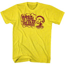 ROCKY EAT LIGHTNING S T-Shirt in Yellow