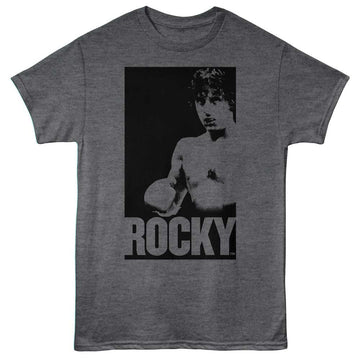ROCKY IN A BOX S T-Shirt in Heather Charcoal