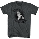 ROCKY WHOS A BUM S T-Shirt in Black Heather