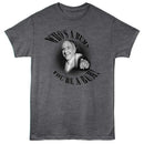 ROCKY WHOS A BUM S T-Shirt in Heather Charcoal