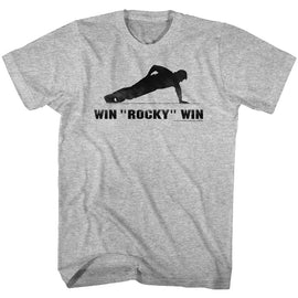 ROCKY WIN MORE S T-Shirt in GRAY Heather