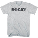 ROCKY LOGO S T-Shirt in GRAY Heather