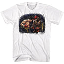 ROCKY VS APOLLO PAINTING S T-Shirt in White