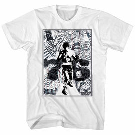 ROCKY 76 COLLAGE S T-Shirt in White
