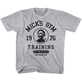 ROCKY TRAINING TODDLER 2T T-Shirt in GRAY Heather
