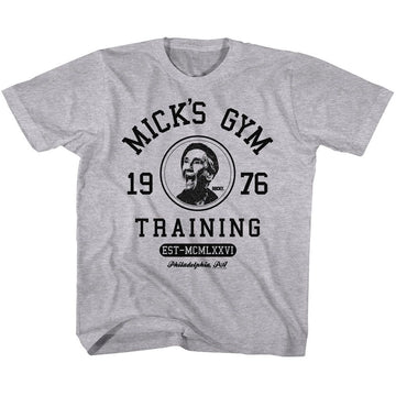 ROCKY TRAINING TODDLER 2T T-Shirt in GRAY Heather
