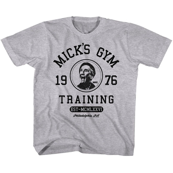 ROCKY TRAINING TODDLER 2T T-Shirt in GRAY Heather